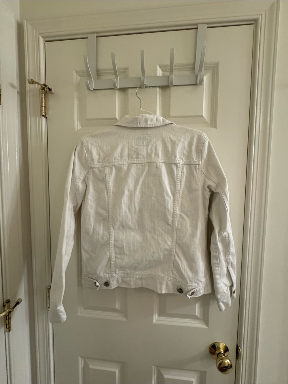 Old Navy White Denim Jacket - Picture 2 of 3